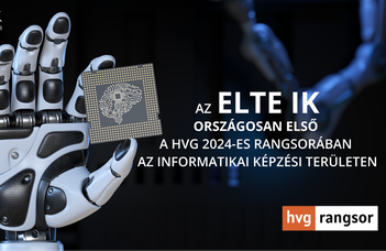Vezető helyen az ELTE Informatikai Kar