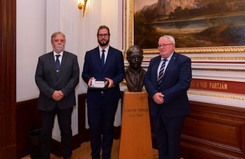 A Gábor Dénes Országos Tudományos Diákköri Ösztöndíjat Nagy Gergely nyerte
