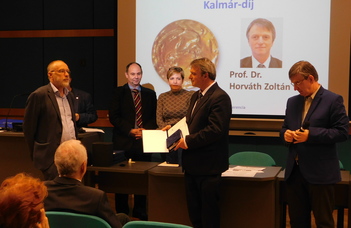 Kalmár-díjat kapott Prof. Dr. Horváth Zoltán