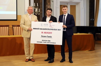 Harmadik helyezést ért el az ELTE Innovatív Hallgatói Ötletpályázatán a FESTPLORER