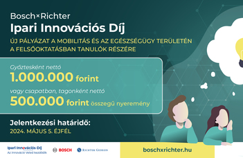 Bosch x Richter Ipari Innovációs Díj