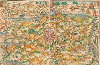 Információvizualizáció a Szentföldről (1475)