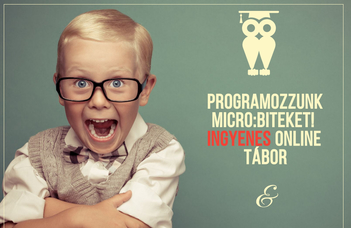 Prog​​​​​​​ramozzunk micro:biteket! ingyenes online tábor