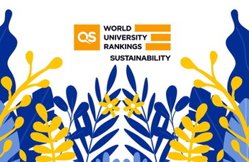 In a leading position in the QS Sustainability Rankings