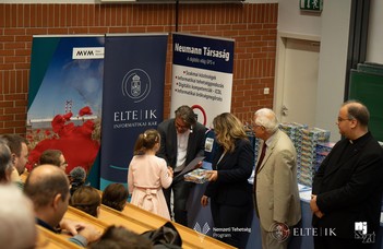 A három országos informatikai tanulmányi verseny legjobbjait díjazták az ELTE-n
