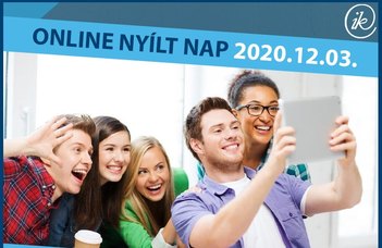 Online Nyílt Nap az ELTE Informatikai Karon: 2020.12.03.