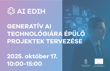 Generatív AI technológiára épülő projektek tervezése - 2025. október 17.