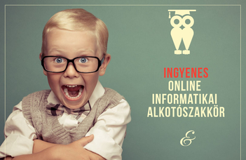 Ingyenes informatikai alkotószakkörök gyerekeknek