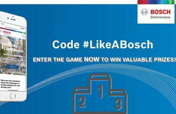 ELTE IK siker a Code #LikeABosch versenyen